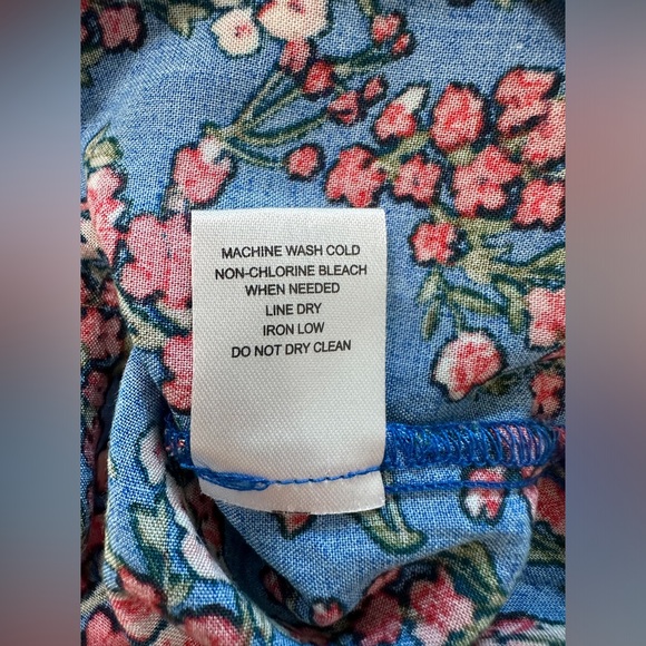 NWOT Bebop be you be free royal blue floral romper - Picture 10 of 12